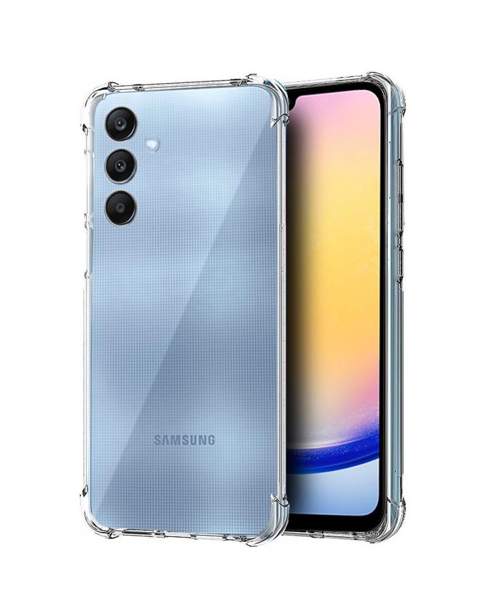 Carcasa COOL para Samsung A256 Galaxy A25 5G AntiShock Transparente