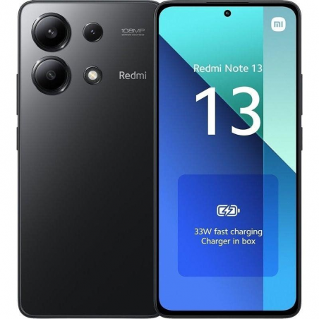 Smartphone Xiaomi Redmi Note 13 8GB/ 256GB/ 6.67'/ Negro