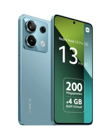 Smartphone Xiaomi Redmi Note 13 Pro 8GB/ 256GB/ 6.67'/ 5G/ Verde Azulado