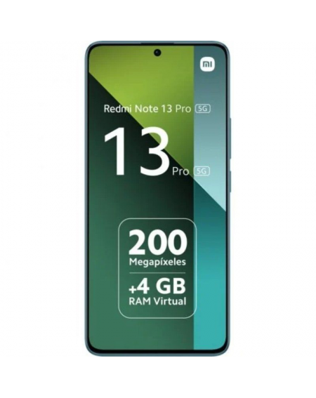 Smartphone Xiaomi Redmi Note 13 Pro 8GB/ 256GB/ 6.67'/ 5G/ Verde Azulado