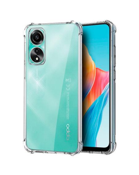 Carcasa COOL para Oppo A78 4G AntiShock Transparente