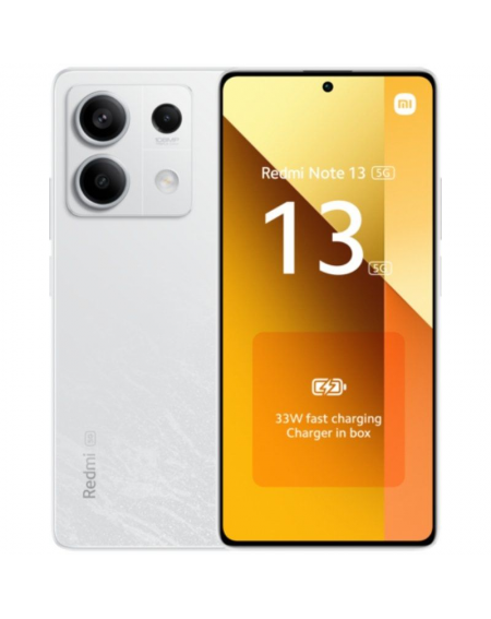 Smartphone Xiaomi Redmi Note 13 8GB/ 256GB/ 6.67'/ 5G/ Blanco