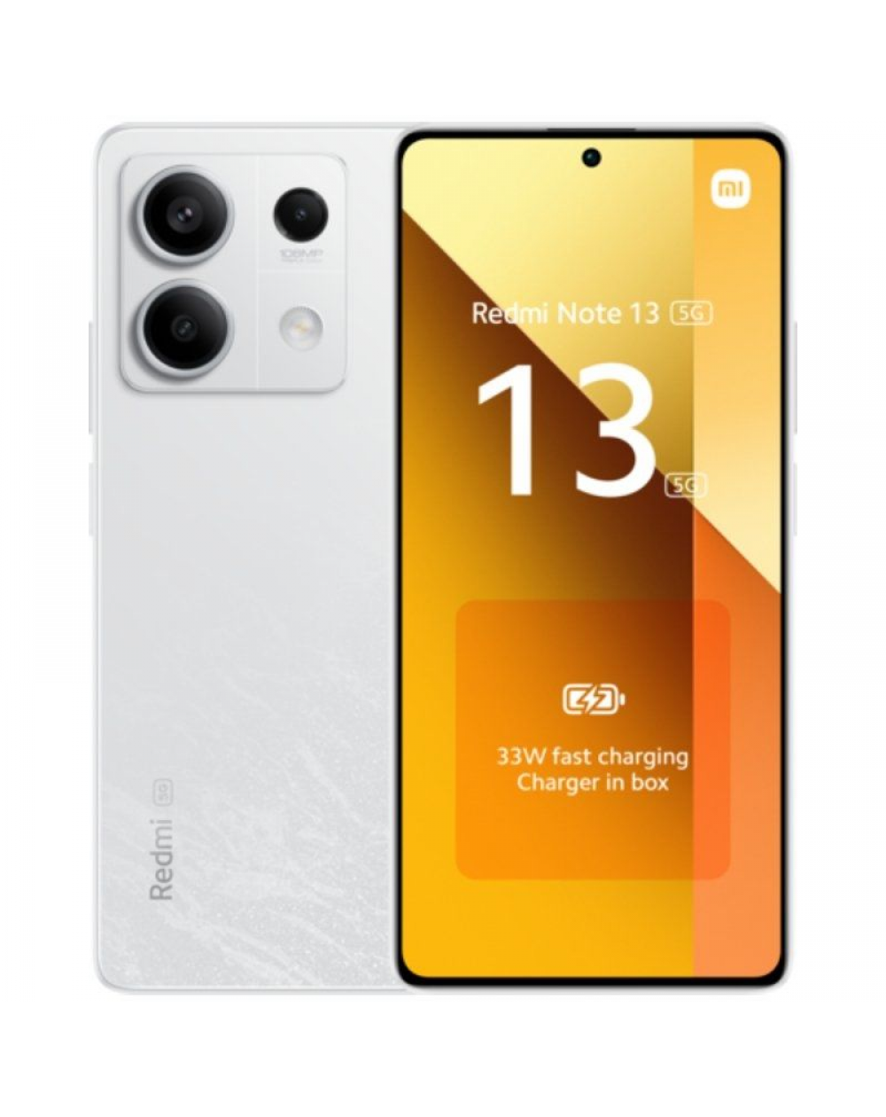 Smartphone Xiaomi Redmi Note 13 8GB/ 256GB/ 6.67'/ 5G/ Blanco