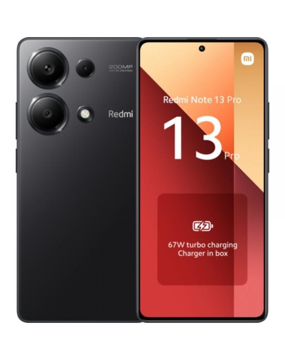 Smartphone Xiaomi Redmi Note 13 Pro 8GB/ 256GB/ 6.67'/ Negro