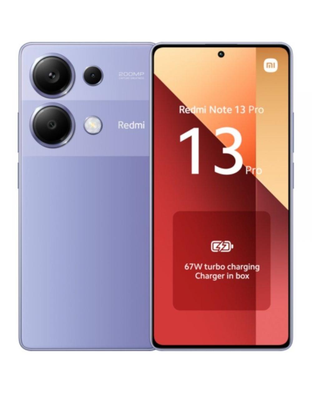 Smartphone Xiaomi Redmi Note 13 Pro 8GB/ 256GB/ 6.67'/ Purpura