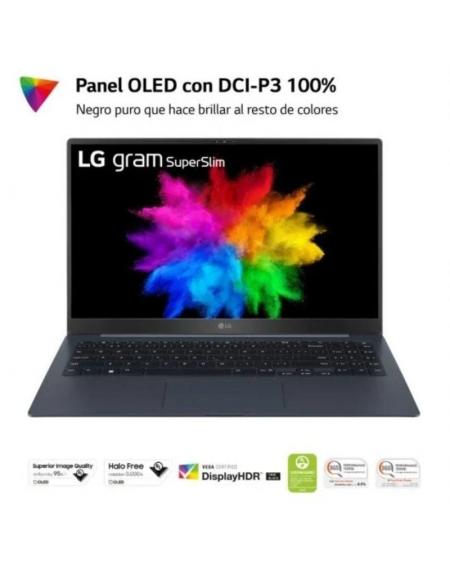 Portátil LG Gram SuperSlim 15Z90RT-G.AD75B Intel Core i7-1360P/ 32GB/ 512GB SSD/ 15.6'/ Win11