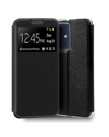 Funda COOL Flip Cover para Motorola Moto G54 5G Liso Negro