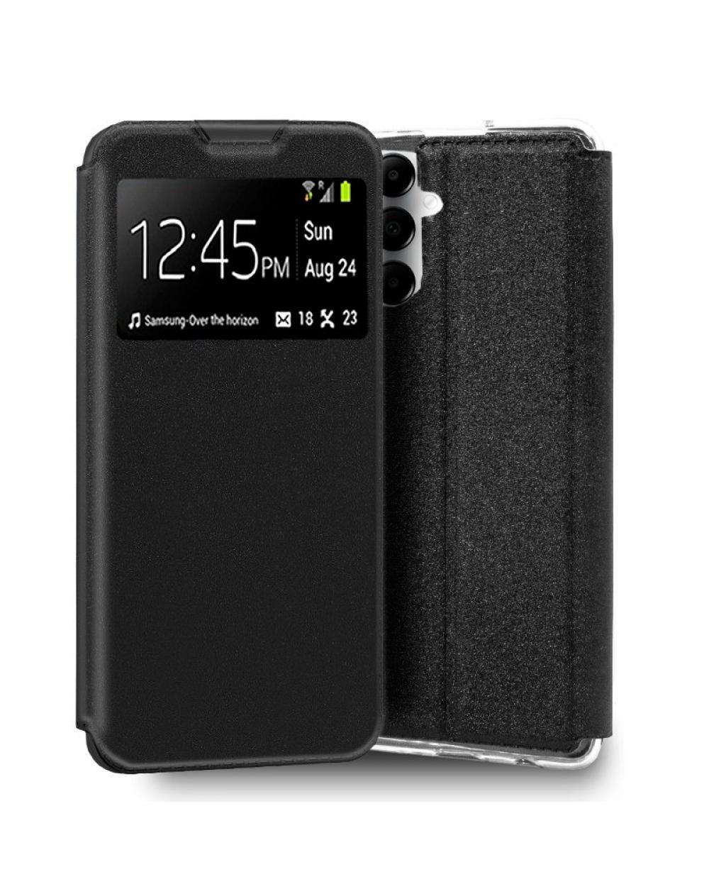 Funda COOL Flip Cover para Samsung A057 Galaxy A05s Liso Negro