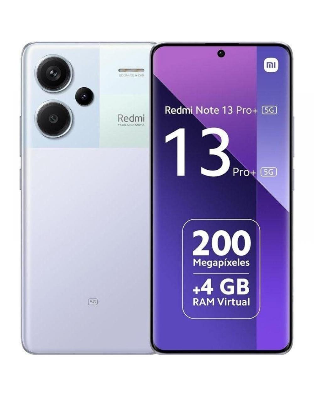 Smartphone Xiaomi Redmi Note 13 Pro+ NFC 8GB/ 256GB/ 6.67'/ 5G/ Púrpura