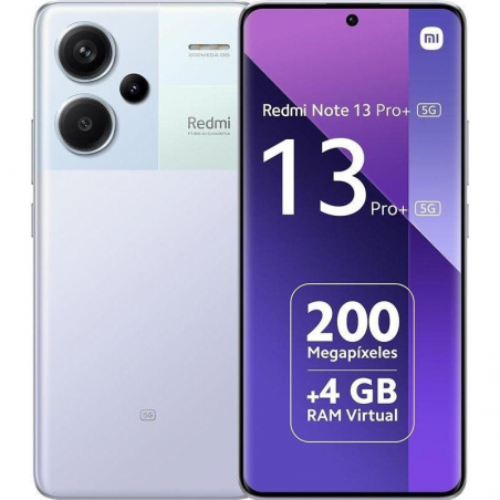 Smartphone Xiaomi Redmi Note 13 Pro+ NFC 12GB/ 512GB/ 6.67'/ 5G/ Púrpura