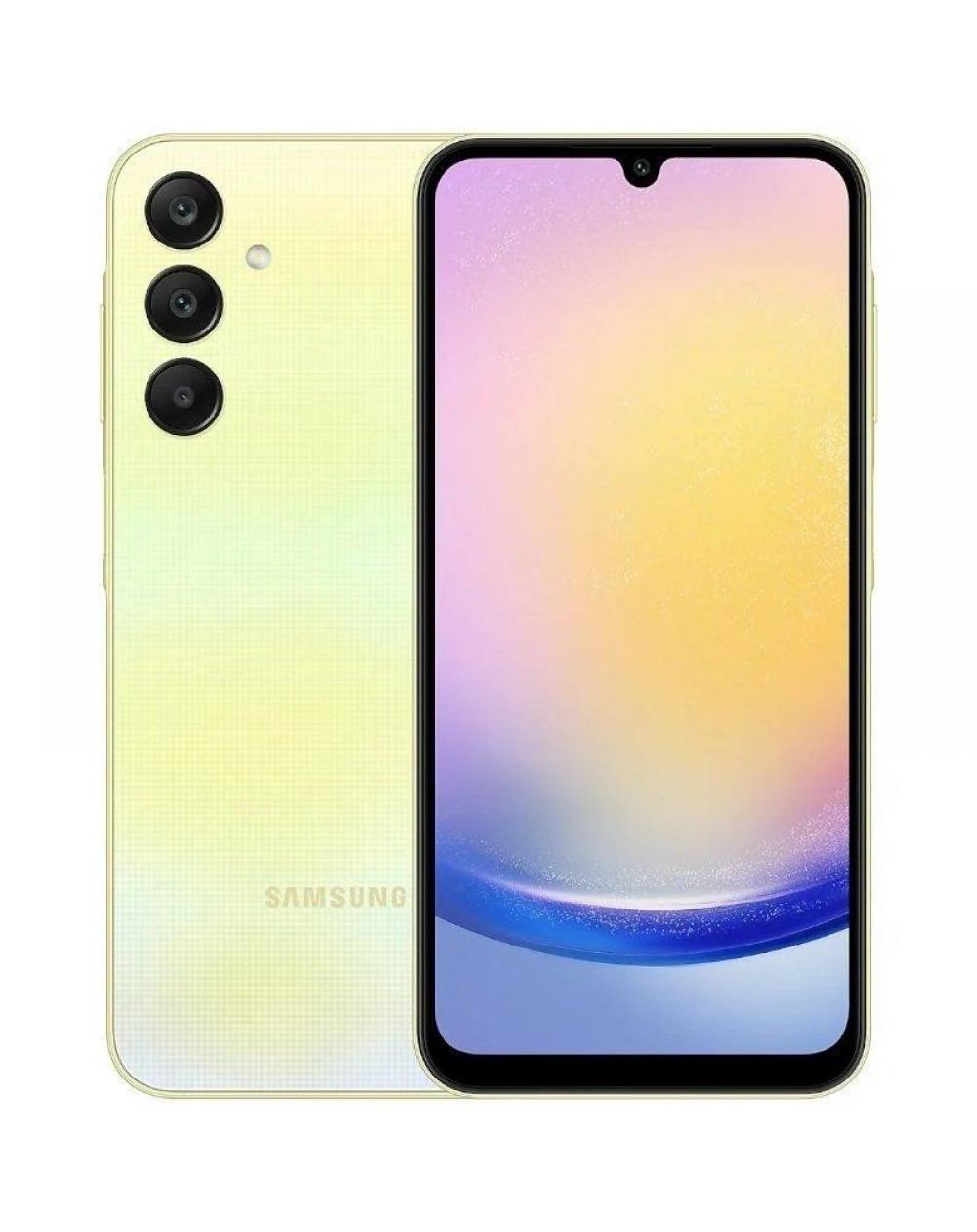 Smartphone Samsung A25 8GB/ 256GB/ 6.5'/ 5G/ Amarillo