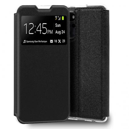 Funda COOL Flip Cover para Motorola Moto G22 Liso Negro
