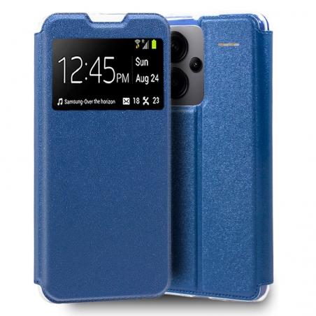 Funda COOL Flip Cover para Xiaomi Redmi Note 13 Pro Plus 5G Liso Azul