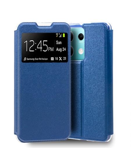 Funda COOL Flip Cover para Xiaomi Redmi Note 13 5G Liso Azul