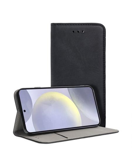 Funda COOL Flip Cover para Samsung S921 Galaxy S24 Liso Negro