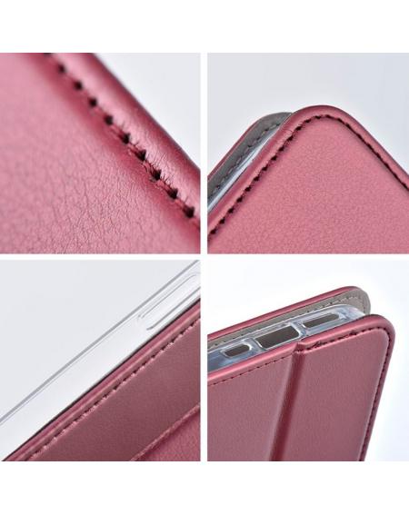 Funda COOL Flip Cover para Samsung S921 Galaxy S24 Liso Burgundy