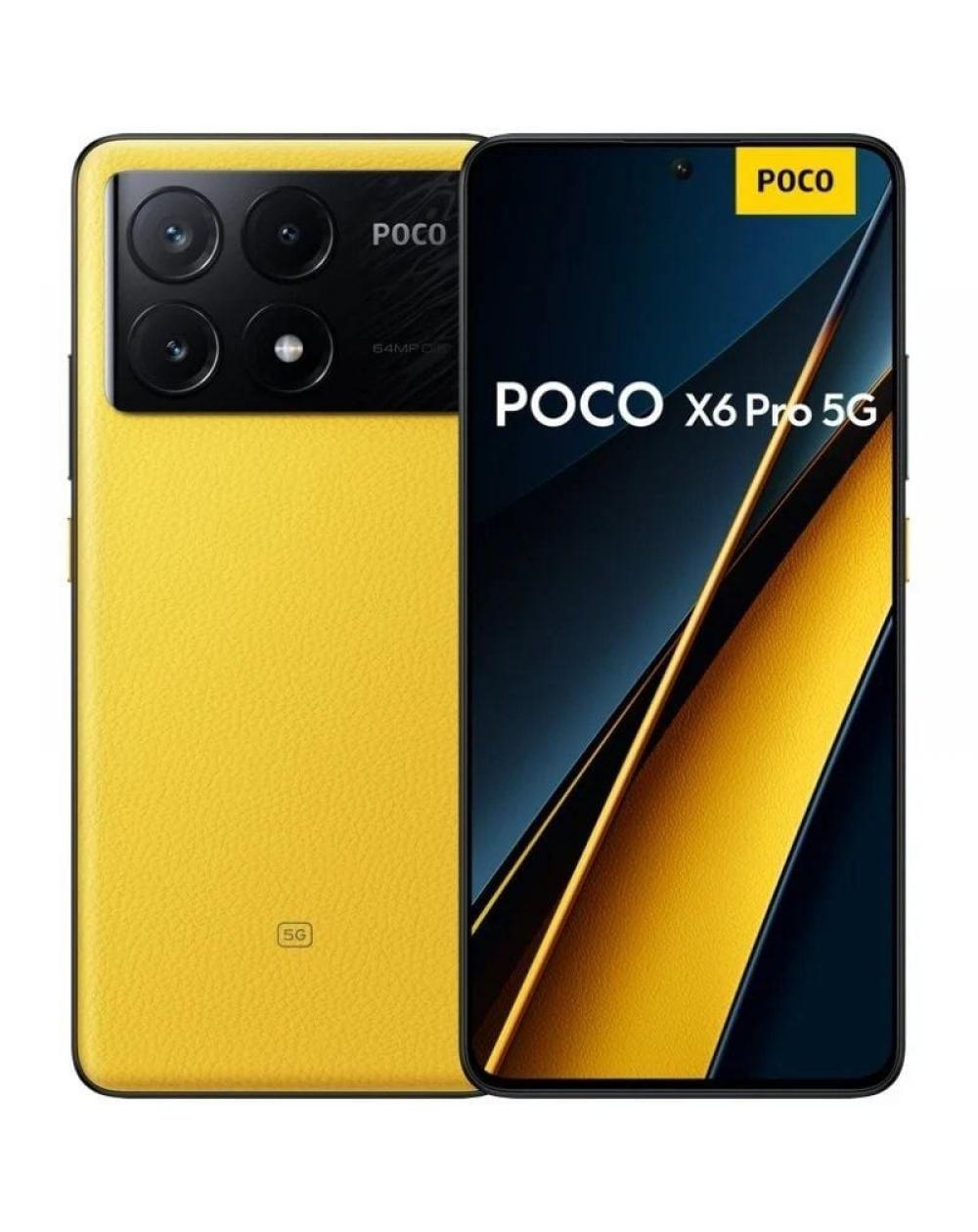 Smartphone Xiaomi POCO X6 Pro 8GB/ 256GB/ 6.67'/ 5G/ Amarillo