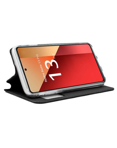 Funda COOL Flip Cover para Xiaomi Redmi Note 13 Pro Liso Negro