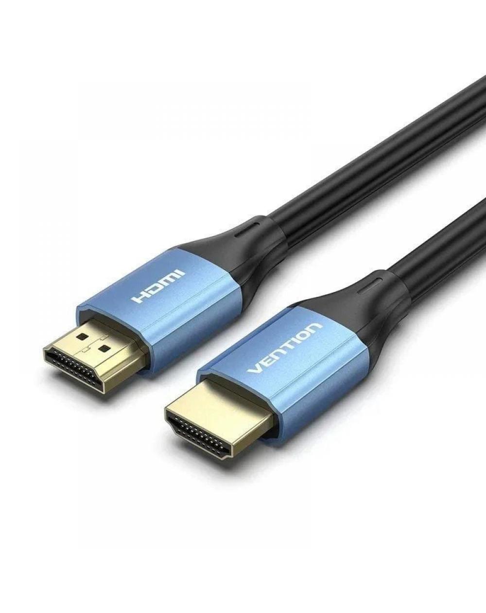 Cable HDMI 2.0 4K Vention ALHSE/ HDMI Macho - HDMI Macho/ 75cm/ Azul