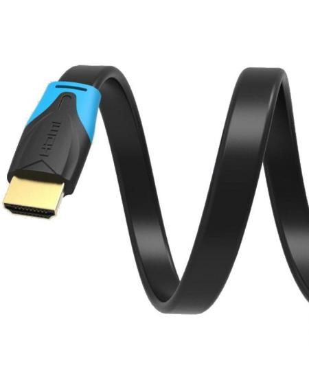 Cable HDMI 2.0 4K Vention VAA-B02-L075/ HDMI Macho - HDMI Macho/ 75cm/ Negro