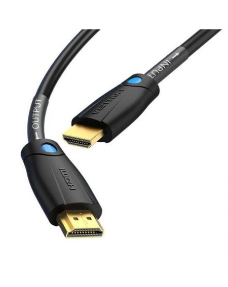 Cable HDMI 2.0 4K Vention AAMBF/ HDMI Macho - HDMI Macho/ 1m/ Negro