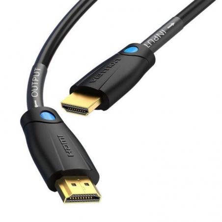 Cable HDMI 2.0 4K Vention AAMBF/ HDMI Macho - HDMI Macho/ 1m/ Negro