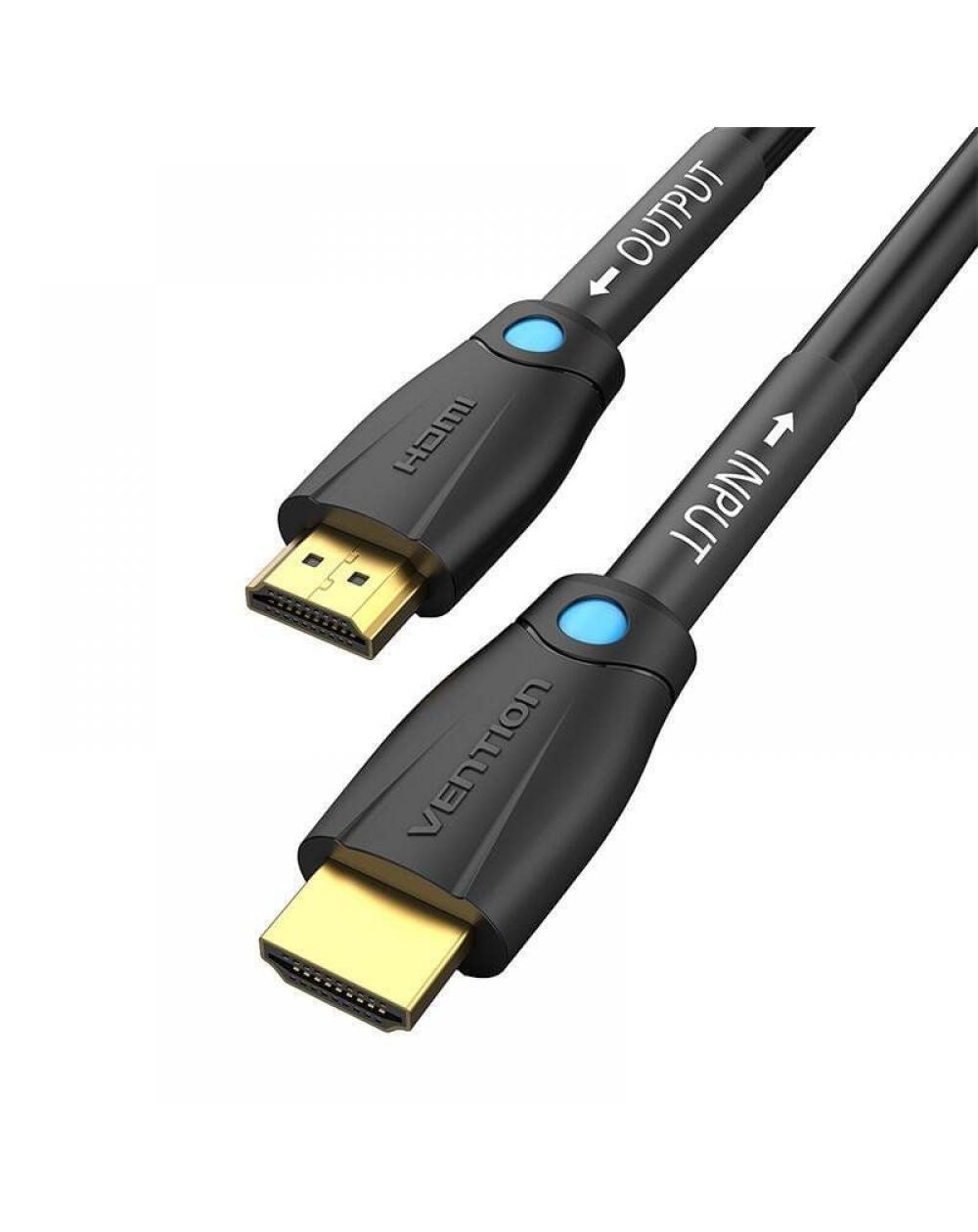 Cable HDMI 2.0 4K Vention AAMBH/ HDMI Macho - HDMI Macho/ 2m/ Negro