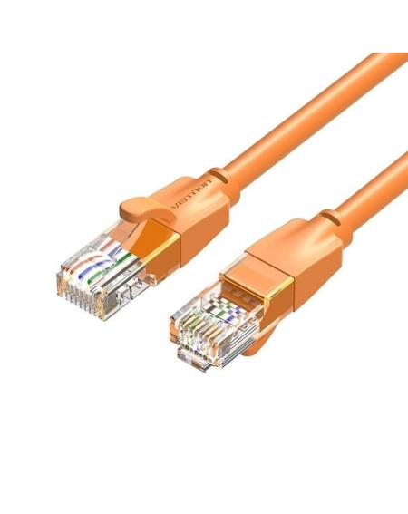 Cable de Red RJ45 UTP Vention IBEOF Cat.6/ 1m/ Naranja