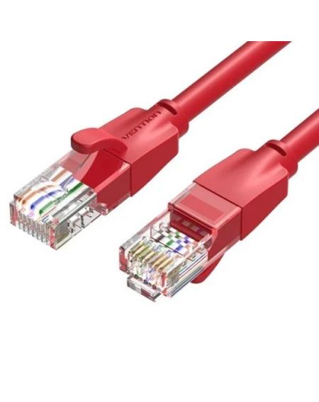 Cable de Red RJ45 UTP Vention IBERF Cat.6/ 1m/ Rojo