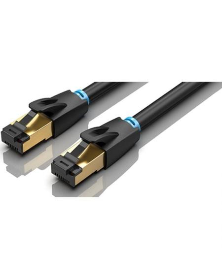 Cable de Red RJ45 SFTP Vention IKABQ Cat.8/ 20m/ Negro