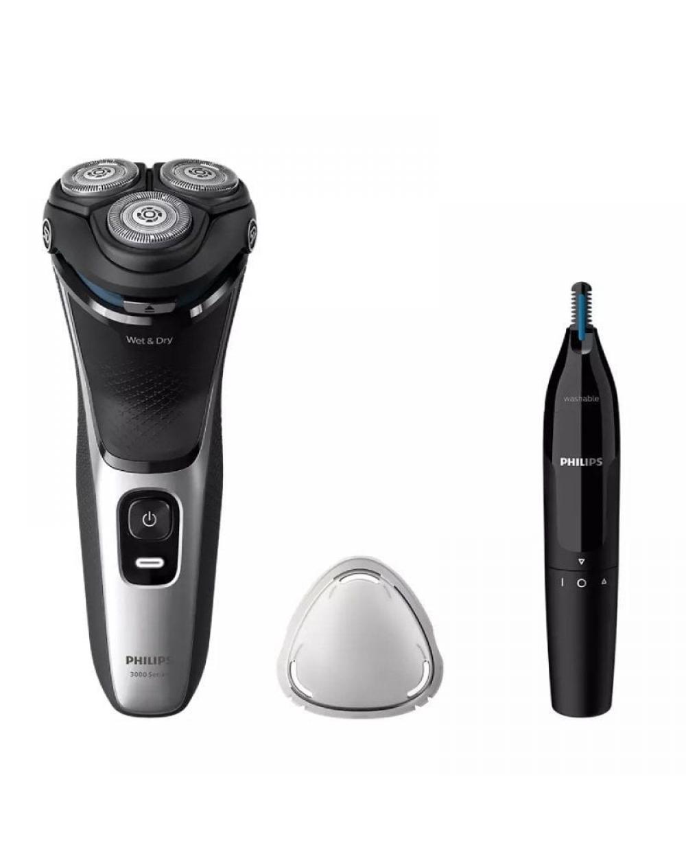 Afeitadora Philips Shaver Series 3000 S3143/02/ con Batería / 2 Accesorios