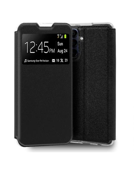 Funda COOL Flip Cover para Samsung A155 Galaxy A15 / A15 5G Liso Negro