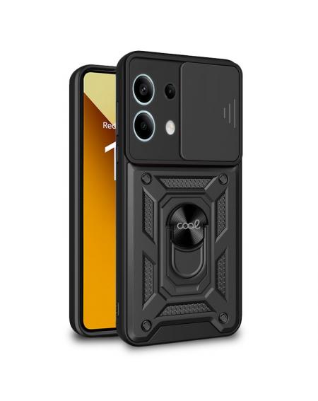 Carcasa COOL para Xiaomi Redmi Note 13 5G Hard Ring Negro