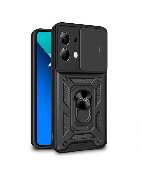 Carcasa COOL para Xiaomi Redmi Note 13 Hard Ring Negro