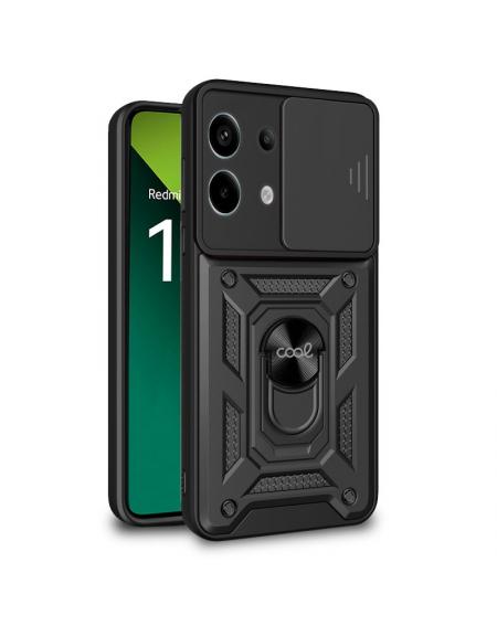 Carcasa COOL para Xiaomi Redmi Note 13 Pro 5G Hard Ring Negro