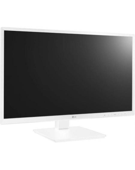 Monitor Profesional LG 24BK55YP-W 23.8'/ Full HD/ Multimedia/ Blanco