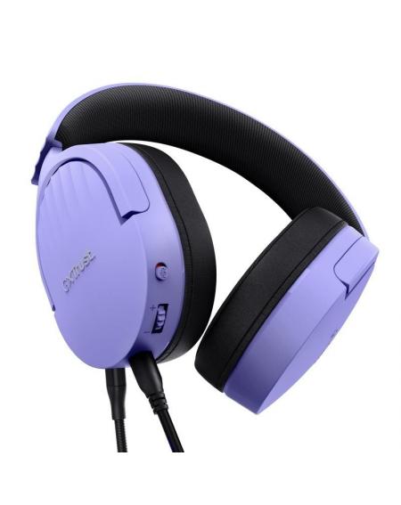 Auriculares Gaming con Micrófono Trust Gaming GXT 489 Fayzo/ Jack 3.5/ Morados