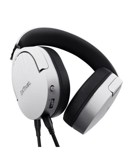 Auriculares Gaming con Micrófono Trust Gaming GXT 489 Fayzo/ Jack 3.5/ Blancos