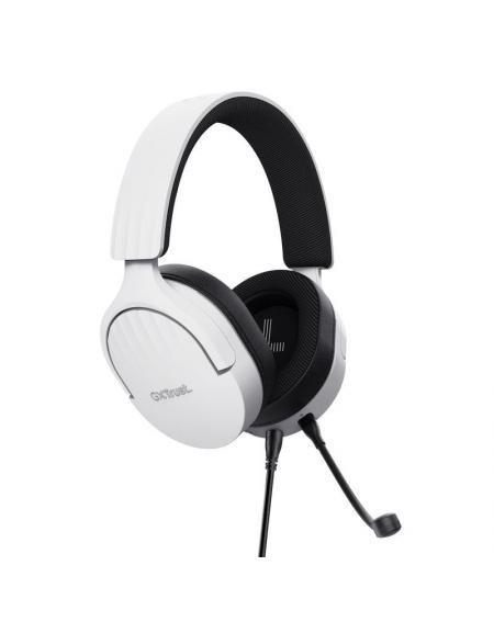 Auriculares Gaming con Micrófono Trust Gaming GXT 489 Fayzo/ Jack 3.5/ Blancos