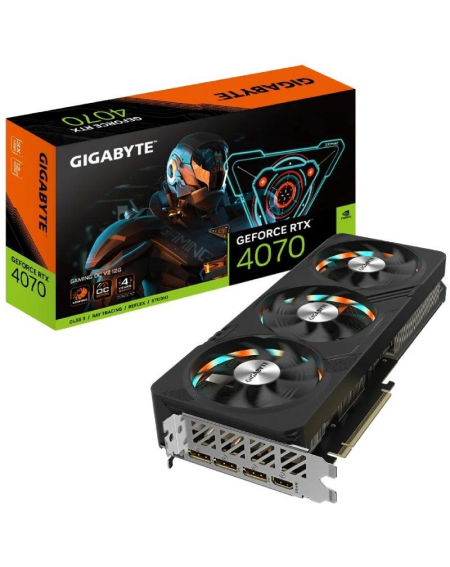 Tarjeta Gráfica Gigabyte GeForce RTX 4070 GAMING OC V2/ 12GB GDDR6X