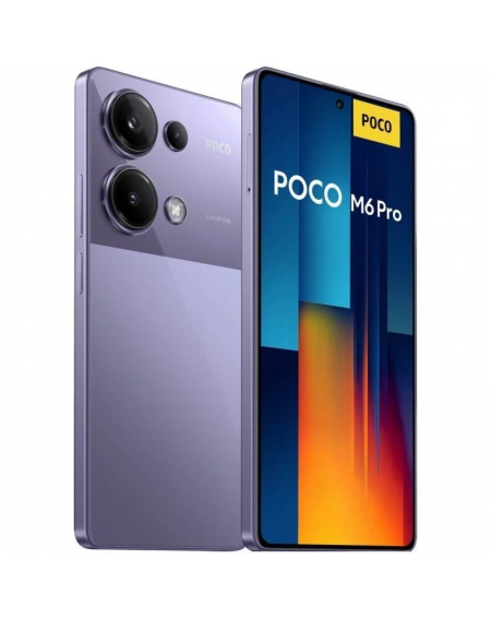 Smartphone Xiaomi POCO M6 Pro 8GB/ 256GB/ 6.67'/ Púrpura