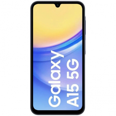 Smartphone Samsung Galaxy A15 4GB/ 128GB/ 6.5'/ 5G/ Negro Azul