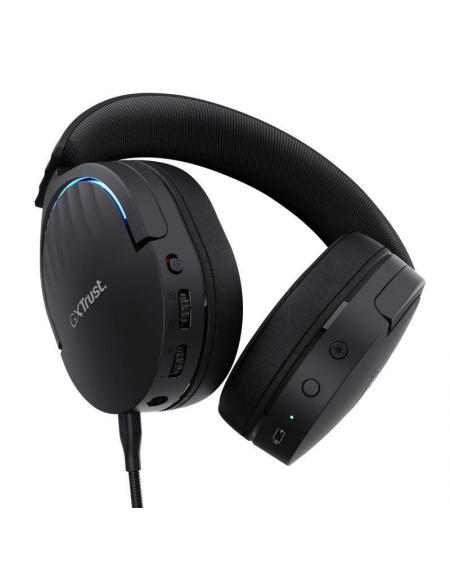 Auriculares Gaming Inalámbricos con Micrófono Trust Gaming GXT 491 Fayzo/ Bluetooth/ Jack 3.5