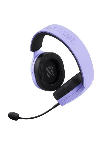 Auriculares Gaming Inalámbricos con Micrófono Trust Gaming GXT 491 Fayzo/ Bluetooth/ Jack 3.5/ Morados