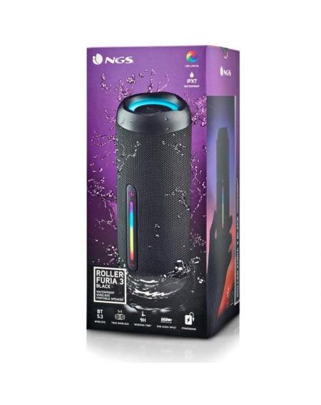 Altavoz con Bluetooth NGS Roller Furia 3/ 60W/ 2.0/ Negro