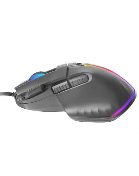 Ratón Gaming Mars Gaming MM-XT/ Hasta 12800DPI/ Negro