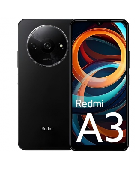 Smartphone Xiaomi Redmi A3 3GB/ 64GB/ 6.71'/ Negro Medianoche