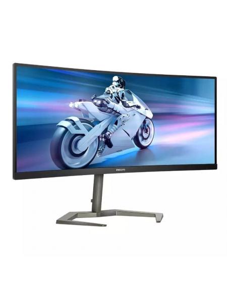 Monitor Gaming Curvo Philips Evnia 5000 34M1C5500VA 34'/ WQHD/ 1ms/ 165Hz/ VA/ Multimedia/ Negro