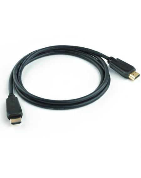 Cable HDMI 4K Meliconi 497002/ HDMI Macho - HDMI Macho/ 1.5m/ Negro