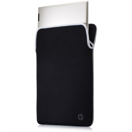 Funda HP 2F2K5AA Reversible para Portátiles hasta 15.6'/ Negro y Plata